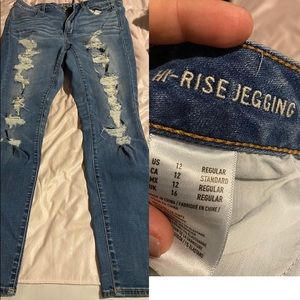 American eagle jeggings